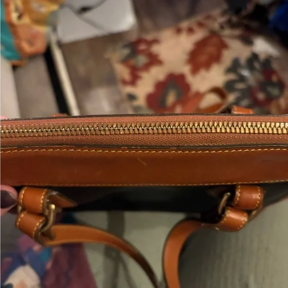 Dooney & Bourke Carpet Shoulder Bag - Picture 4 of 9